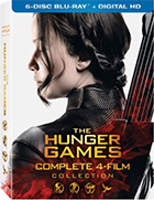The Hunger Games: Complete 4-Film Collection Blu-ray + Digital HD