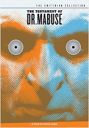 The Testament of Dr. Mabuse DVD