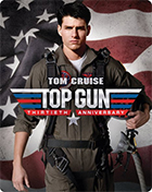 Top Gun Thirtieth Anniversary Steelbook Blu-Ray + DVD + Digital Copy