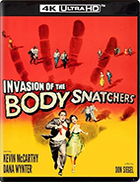 Invasion of the Body Snatchers 4K UHD + Blu-ray