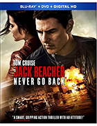 Jack Reacher: Never Go Back Blu-ray