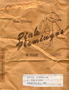 Pink Flamingos Criterion Collection Blu-ray